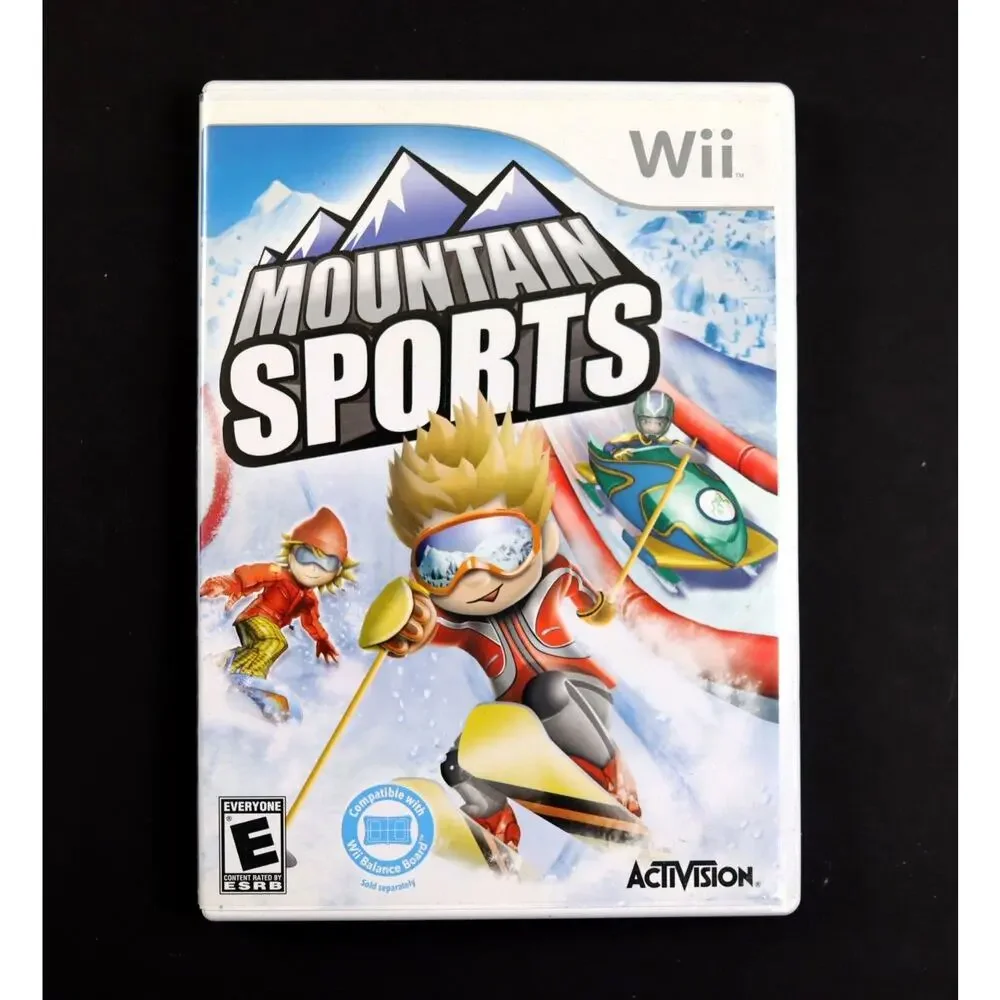 Mountain Sports Nintendo Wii With Manual Video Game - Picture 1 of 4